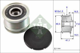 LUK - INA - FAG 535017810 - POLEA LIBRE DE ALTERNADOR