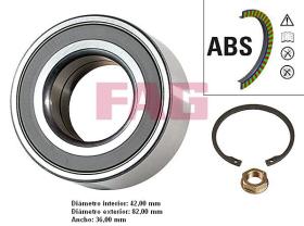 LUK - INA - FAG 713630760 - KIT RODAMIENTO DE RUEDA