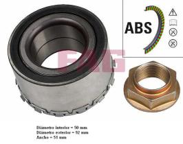  713667980 - KIT RODAMIENTO DE RUEDA TRASERA