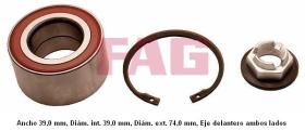  713678880 - KIT RODAMIENTO DE RUEDA SIN SENSOR