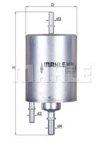  KL571 - FILTRO COMBUSTIBLE              [*]