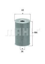 Mahle OX351D - FILTRO ACEITE                   [*]