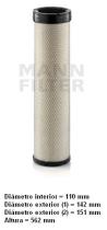 Mann CF1570 - [*]FILTROS DE AIRE