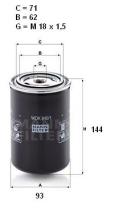  WDK9401 - [*]FILTRO COMBUSTIBLE