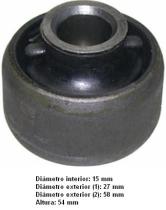 Metalcaucho 04488 - SILENTBLOC BRAZO DELT TRAFIC-II