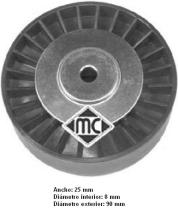  04756 - RODILLO TENSOR CORREA VW TRANSPORTE
