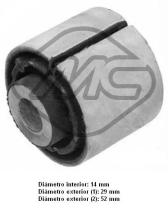  06078 - SILENTBLOC CENTRAL BRAZO INFERIOR M