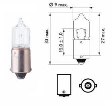 Philips 12024CP - LAMPARA 12V H10W BA9S