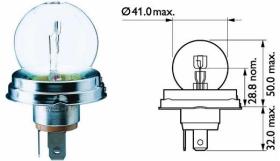 Philips 13620C1 - LAMPARA FOCO EUROPEO R2 CP 24V 55/50W P45T-41