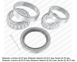 Snr R14082 - KITS RODAMIENTO RUEDA