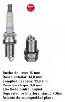  3783 - BUJIA AUTOMOVIL NIQUEL