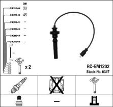 NGK 0347 - JUEGO CABLES