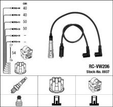 NGK 0937 - JUEGO DE CABLES