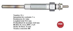 NGK 2951 - CALENTADOR METALICO