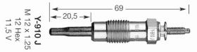 NGK 3617 - CALENTADOR METALICO