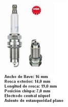  6893 - BUJIA AUTOMOVIL NIQUEL