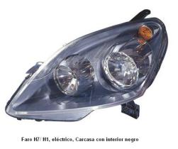 Alkar 2745440 - FARO I OP ZAFIRA(05-)EL H7+H1 NEGRO