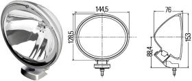 Hella 1F4007893811 - J.FAROS L.A.COMET-200 MARFIL