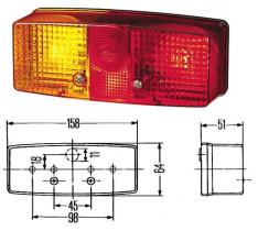 Hella 2SE997111021 - PIL.UNIVERSAL DER.M.VERTICAL/HOR