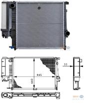 Hella 8MK376713121 - RAD.BMW 3(E30/E36)