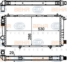 Hella 8MK376715441 - RAD.CITROEN C15