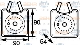  8MO376778031 - REFRIGERAD.ACEITE AUDI A3 I 96-03