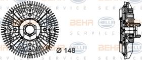 Hella 8MV376732411 - EMBRAGUE VISCO® NISSAN CABSTAR DIV.