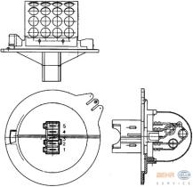 Hella 9ML351303271 - RESISTENCIA CITROEN XSARA(N7)-CLIMA