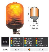 Rinder 2700 - ROTATIVO GF 8,8 A C/LAMPARA