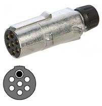  302800 - ENCHUFE 24V.METALICO-BLANCO