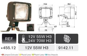 Rinder 45512 - FARO DE TRABAJO 12V.