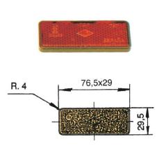 Rinder 703R00 - REFLEX ADHESIVO ROJO