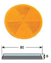 Rinder 704A00 - REFLEX ADHESIVO AMBAR