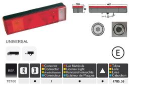 Rinder 75700 - PILOTO UNIV.C/TRIANG.IZQ LH