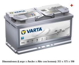 Varta G14 - START-STOP PLUS AGM 12V 95AH 850EN