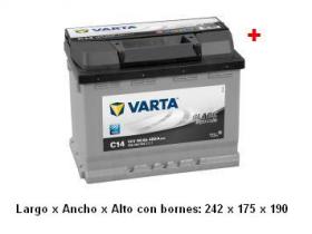 Varta C14 - BLACK DYNAMIC-HUMEDA-12 V(312 2)