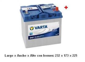 Varta D47 - BLUE DYNAMIC-HUMEDA-12 V(313 2)