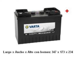 Varta I4 - PROMOTIVE BLACK-HUMEDA 12V 110AH 680EN