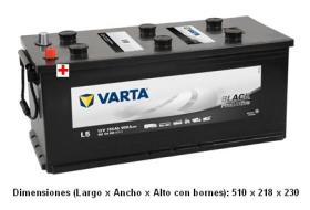 Varta L5 - PROMOTIVE BLACK-HUMEDA 12V 155AH 900EN