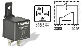 NAGARES MR26 - RELE POLIVALENTES INTERR.ES 70A.12V