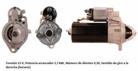 TRW LRS00657 - MOTOR DE ARRANQUE