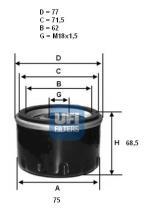  2312902 - FILTRO ACEITE OPEL