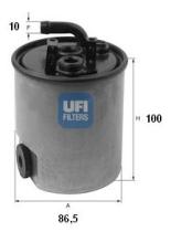 Ufi 2400500 - FILTRO GASOIL