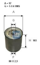  2433100 - FILTRO COMBUSTIBLE