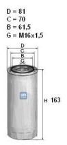 Ufi 2434400 - FILTRO GASOIL ROSC.