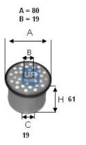  2439000 - FILTRO GASOIL TIPO CAV