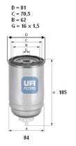  2439900 - FILTRO GASOIL ROSC.