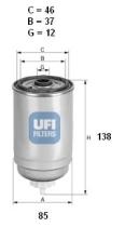  2440100 - FILTRO GASOIL