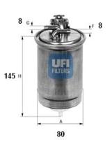 Ufi 2442600 - FILTRO GASOIL