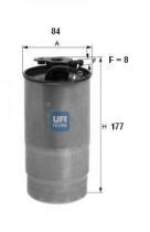 Ufi 2442700 - FILTRO GASOIL